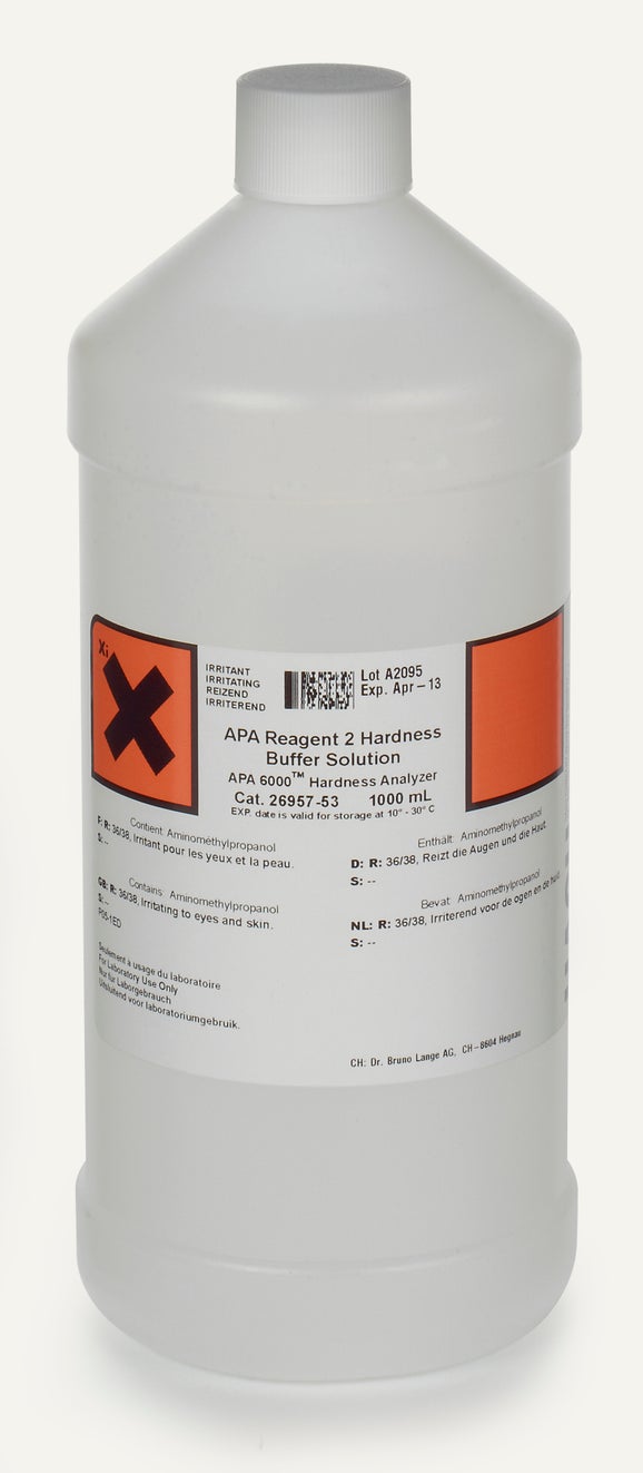 APA 6000 Hardness reagent 2, buffer solution, 1L