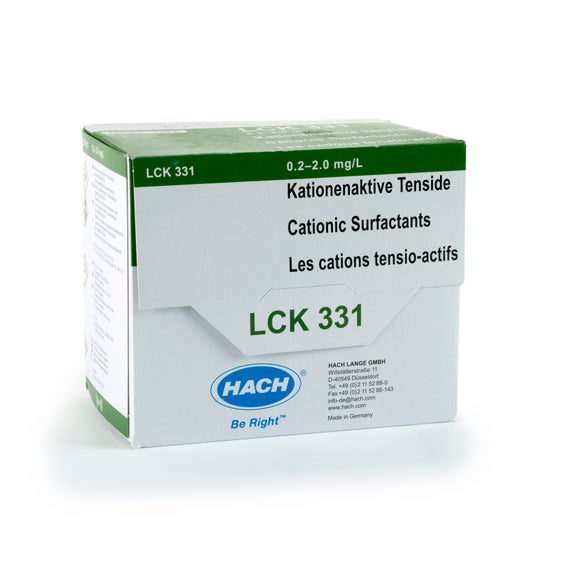Kationiske surfaktanter kuvettetest, 0,2 - 2,0 mg/L