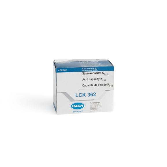 Syrekapacitet - KS4.3, kuvettetest, 0,5 - 8,0 mmol/L