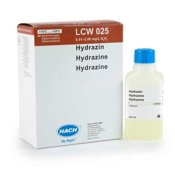 Hydrazin reagenssæt 0,01-2,0 mg/L N₂H₄