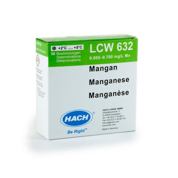 Mangan reagenssæt 0,005 - 0,7 mg/L Mn